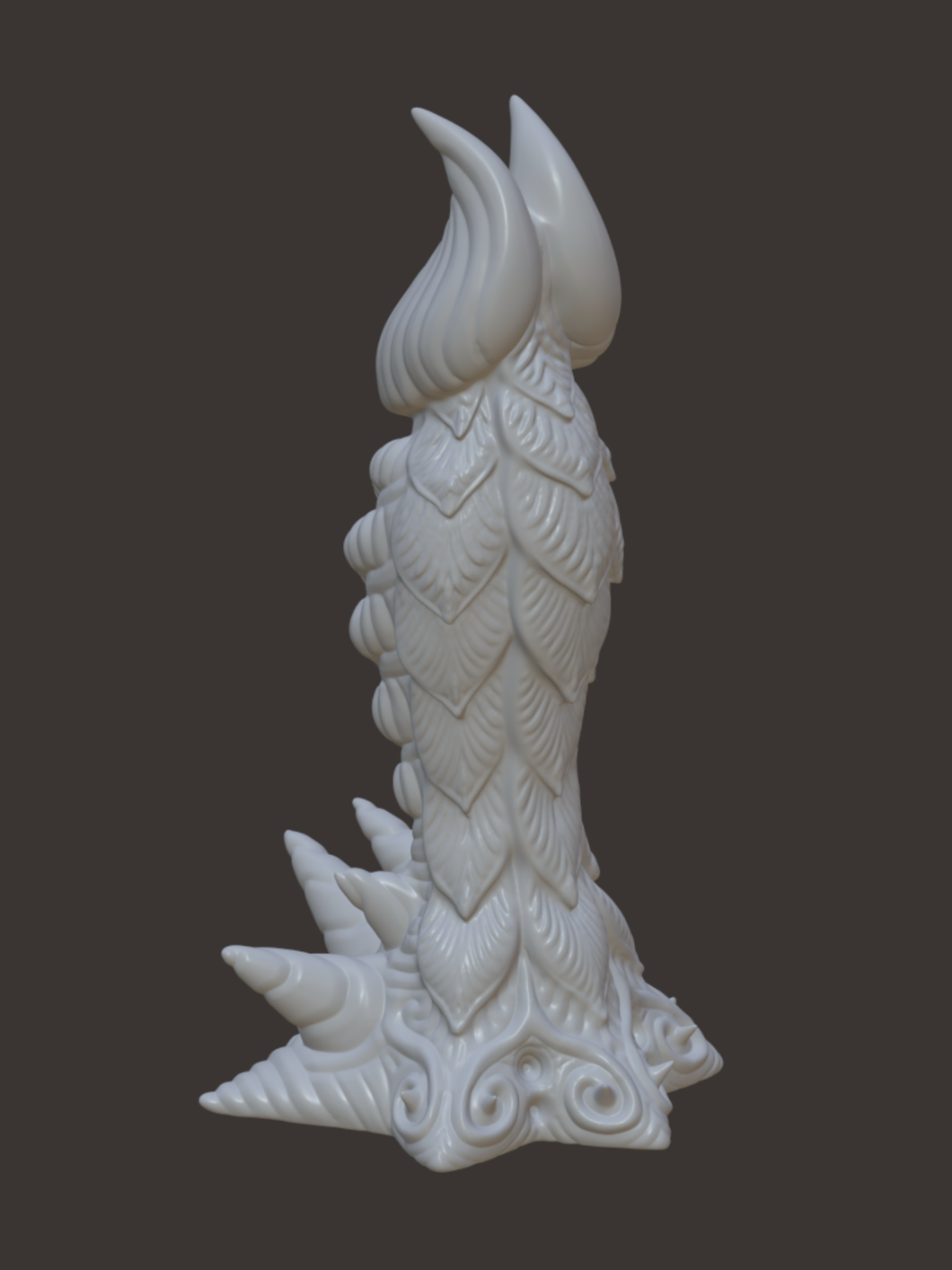 Elven Thorn 3D Model