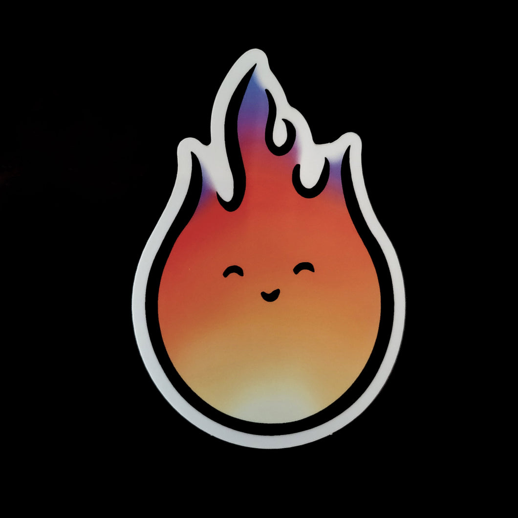 Fireball Logo Sticker